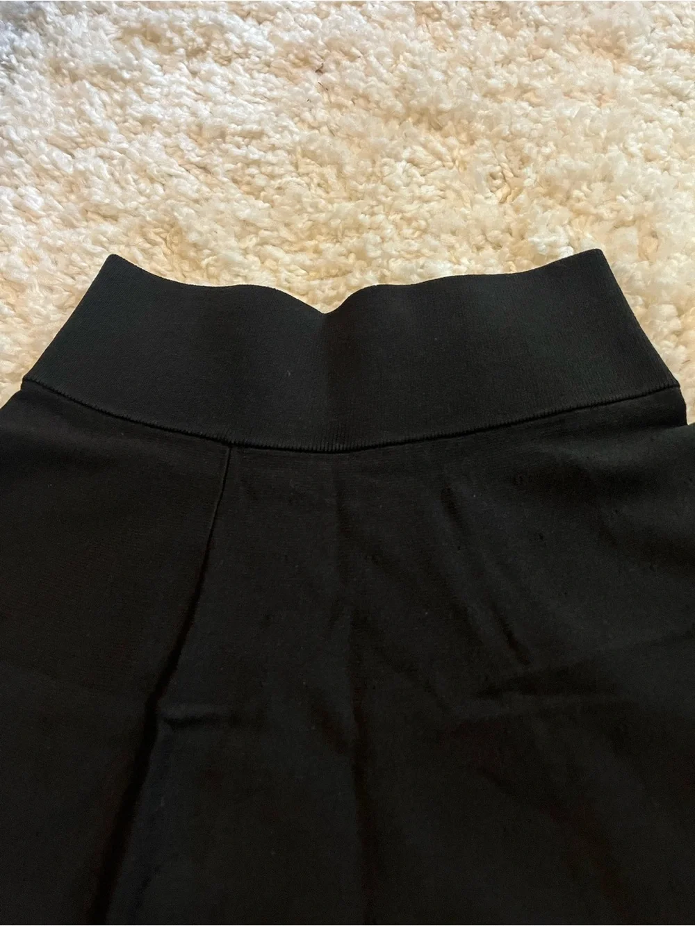 J. Crew Black Circle Skirt
